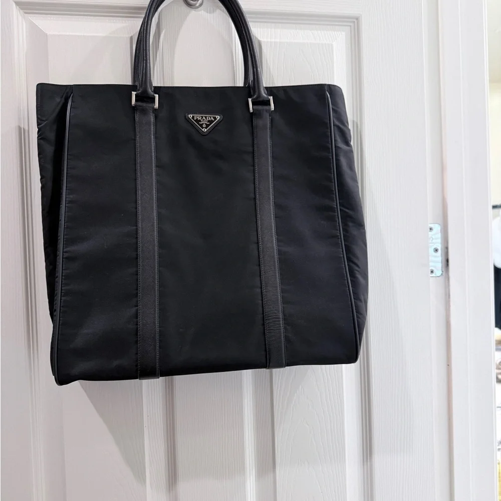 Prada Black Unisex Laptop/Briefcase
